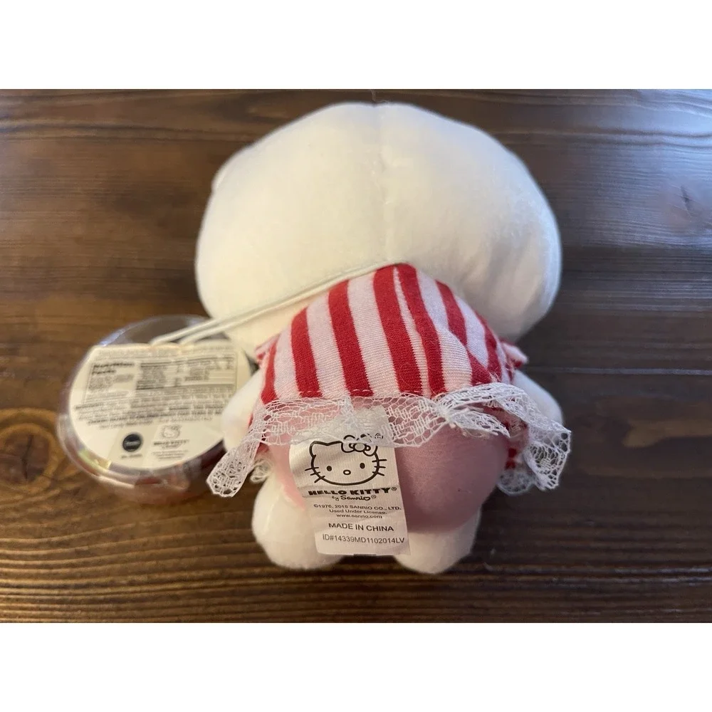 Hello Kitty Dear Daniel 2015 Sanrio Plush w/Tags and Hard Candy Container